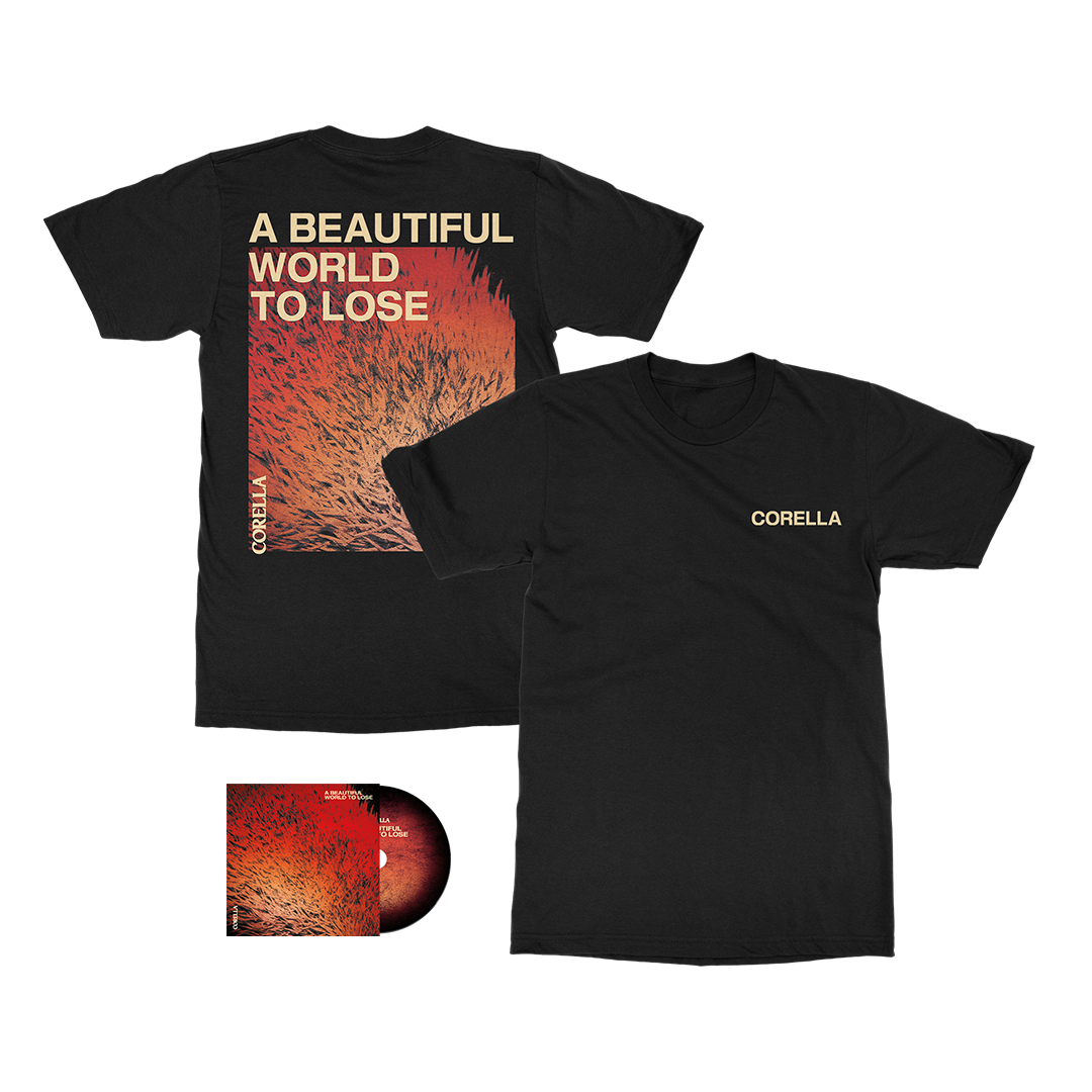 Corella - A Beautiful World to Lose - CD Merch Bundle