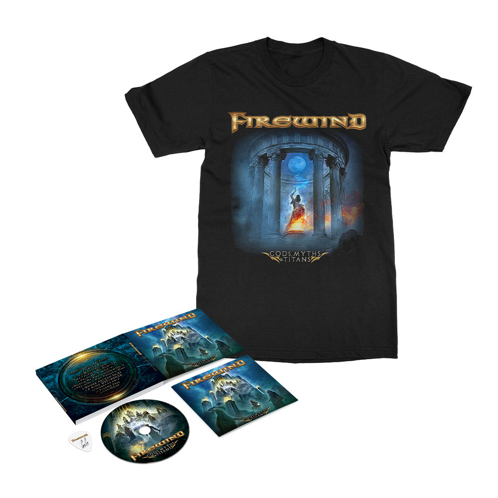 Firewind - Gods, Myths and Titans - CD Merch Bundle