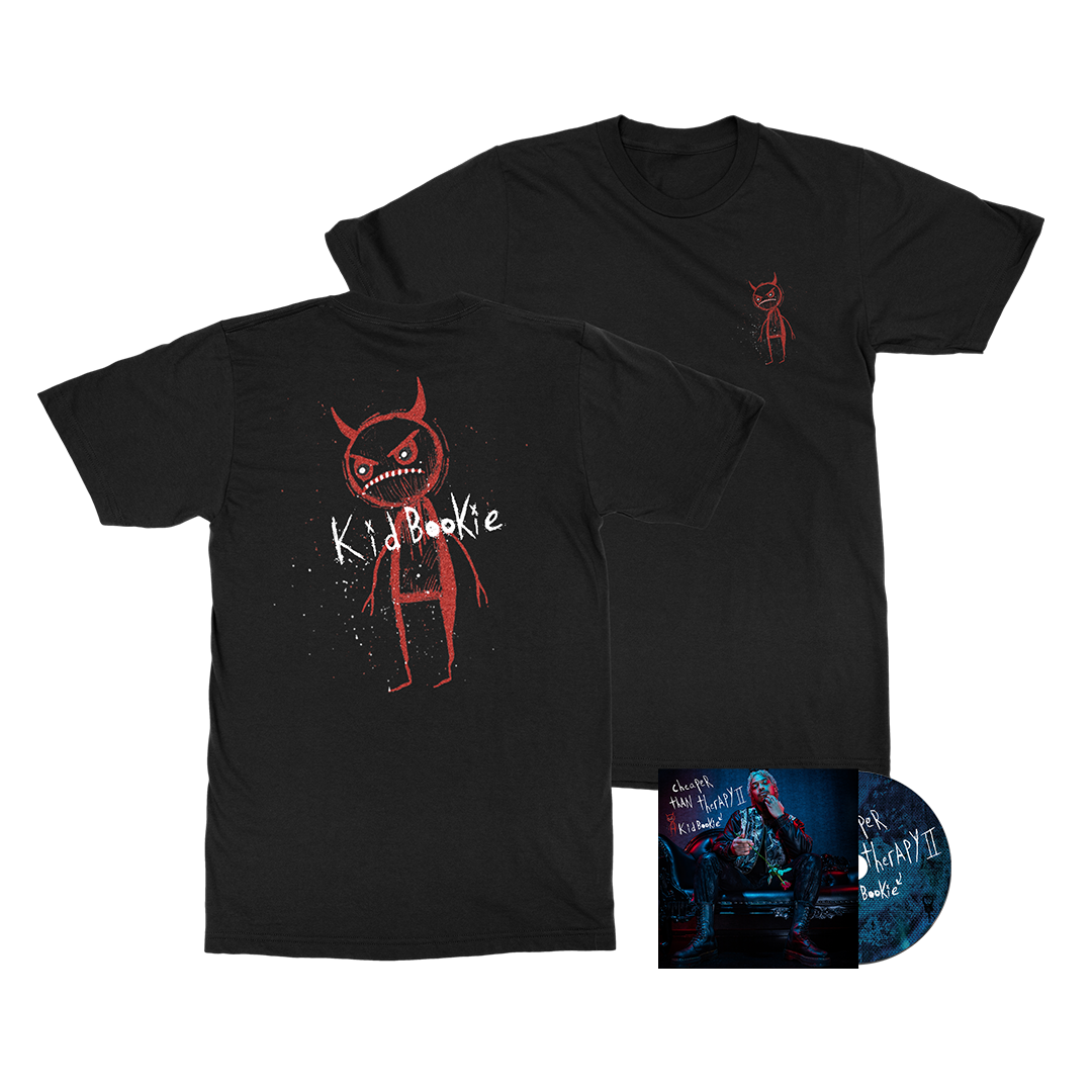 Kid Bookie - Cheaper Than Therapy II - CD Merch Bundle