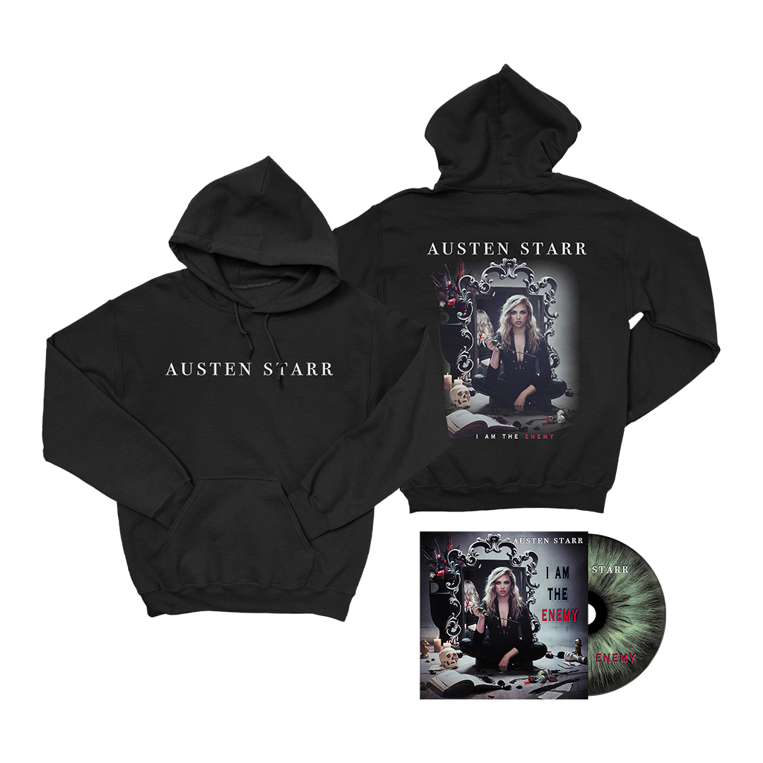 Austen Starr - I Am The Enemy - CD + Hoodie Bundle