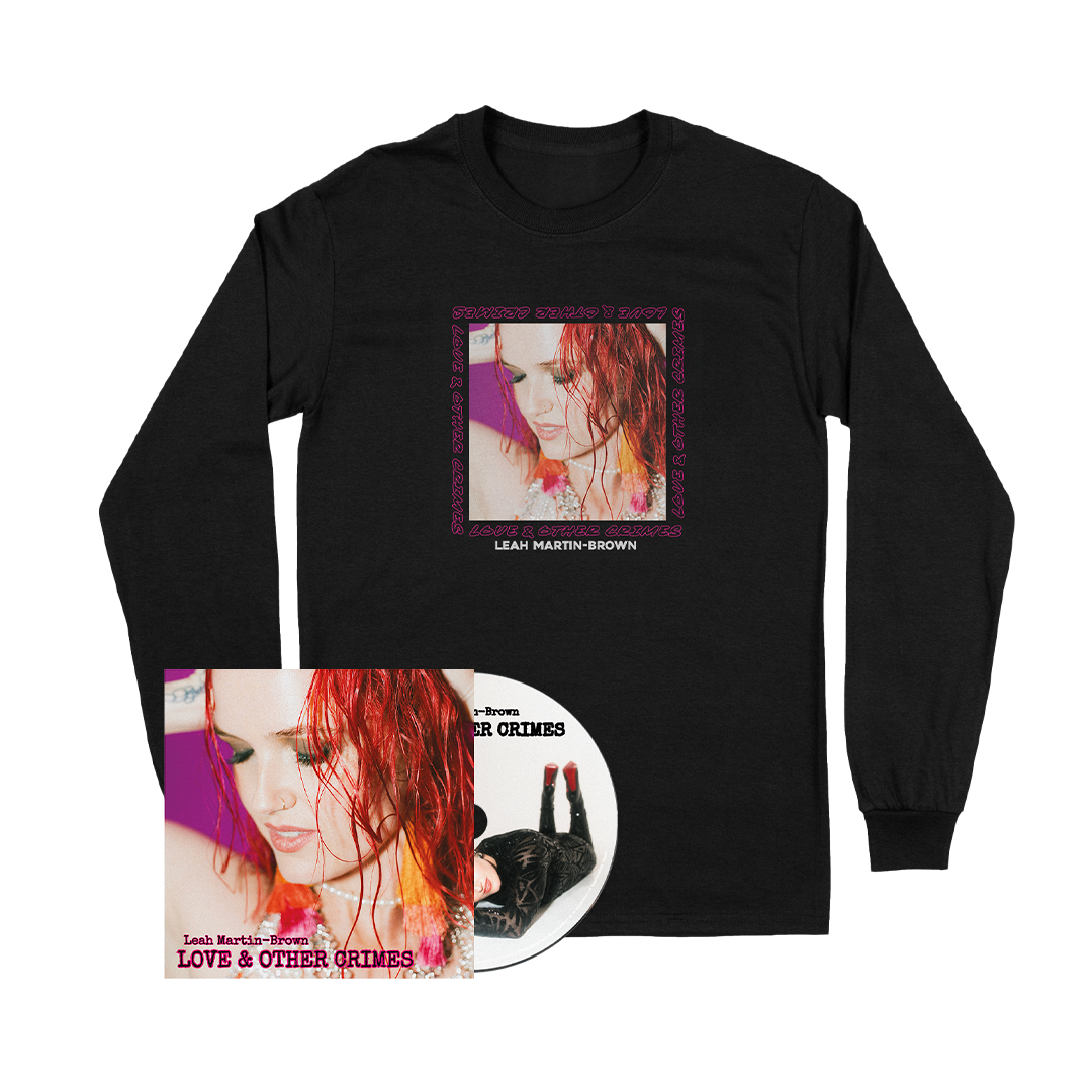 Leah Martin-Brown - Love & Other Crimes - CD + Long Sleeve Bundle