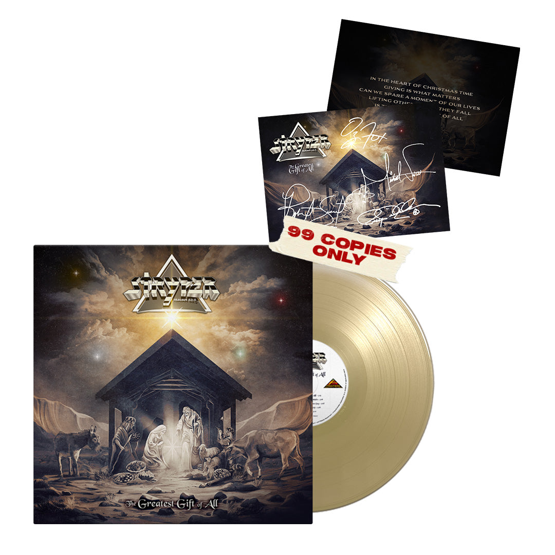 The Greatest Gift Of All - Gold Vinyl + Signed Christmas Card