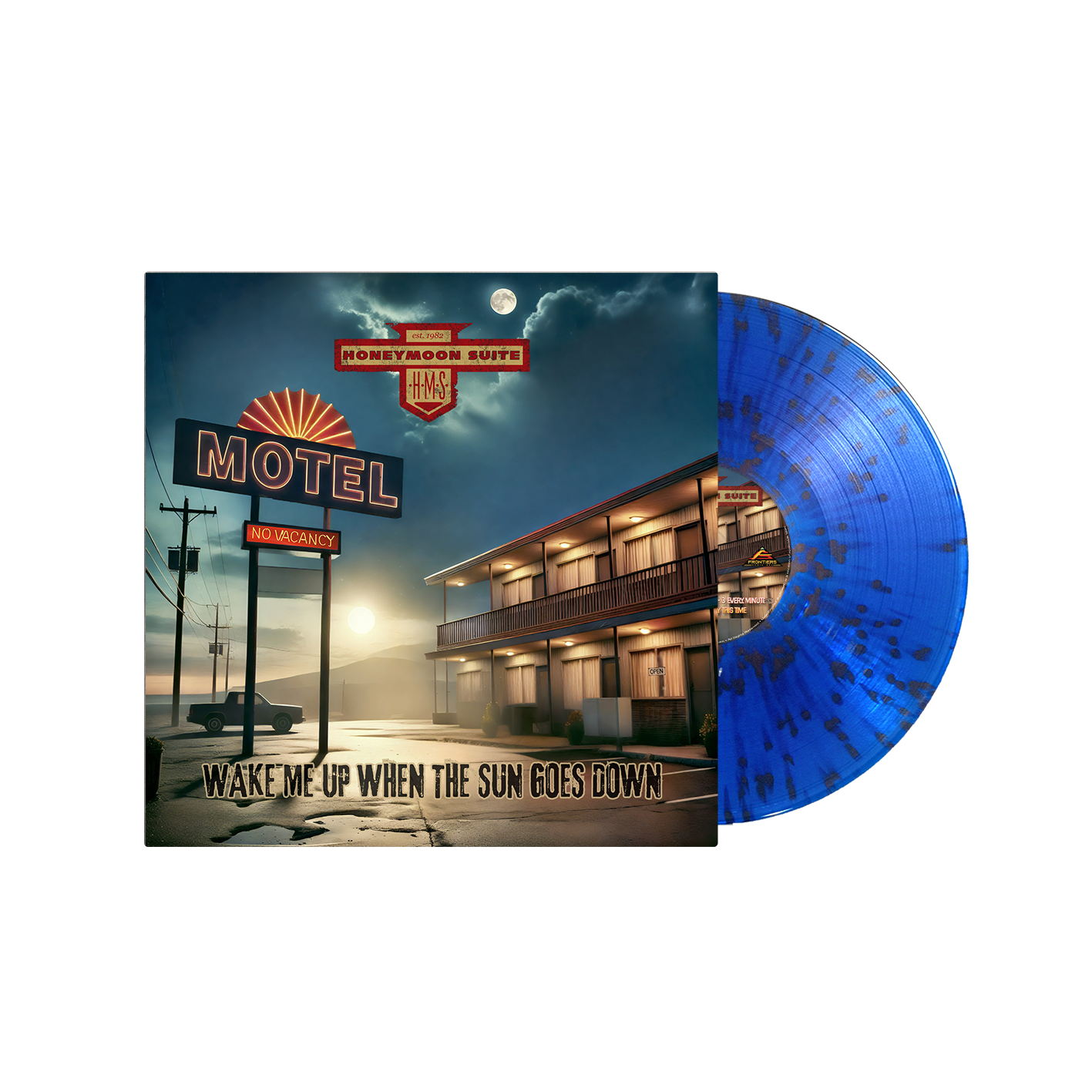 Honeymoon Suite - Wake Me Up When the Sun Goes Down - Blue/Red Splatter LP