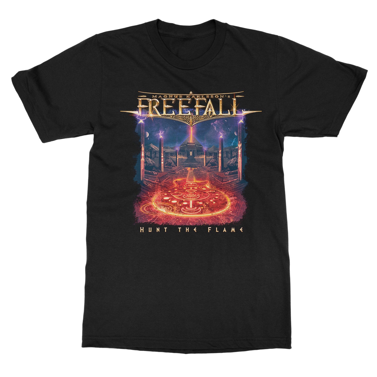 Magnus Karlsson's Freefall - Hunt The Flame - T-Shirt