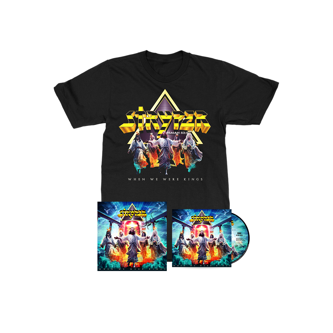 Stryper - 'When We Were Kings' CD / T-Shirt / Art Print (Signed By Michael Sweet)