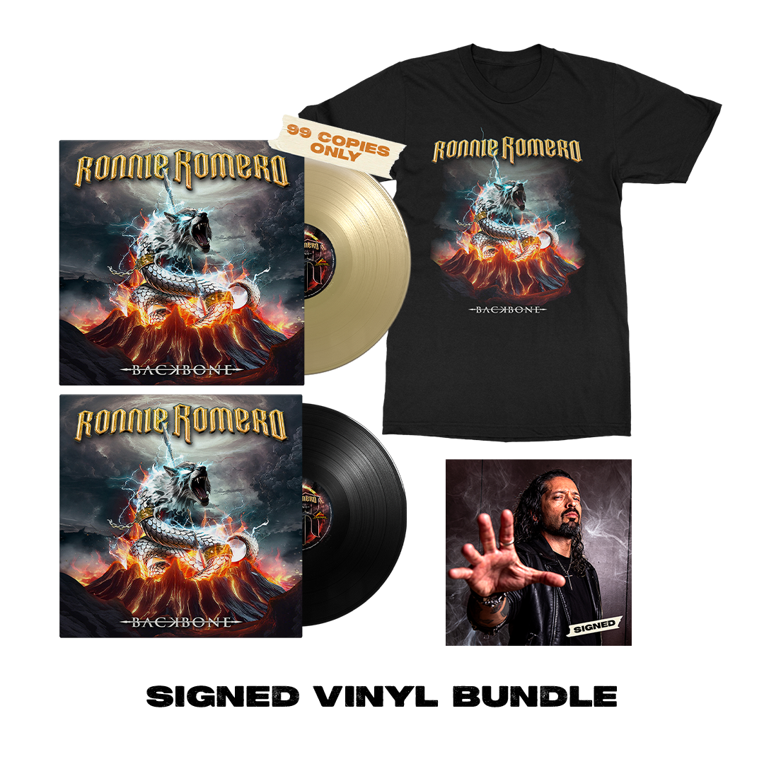 Ronnie Romero - Backbone - Signed Vinyl Bundle