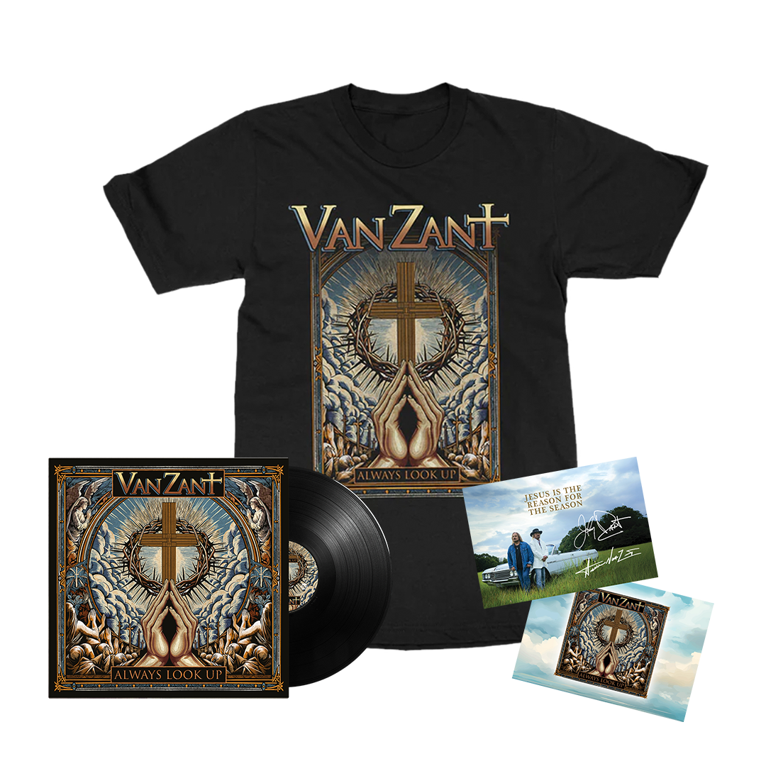 Van Zant - Always Look Up - Signed Vinyl Merch Bundle