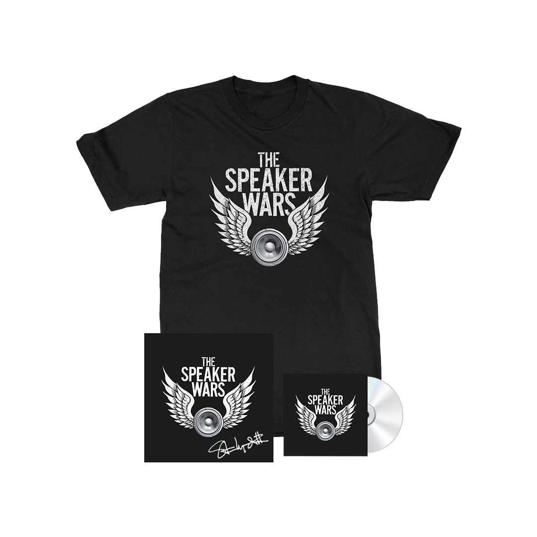 The Speaker Wars - The Speaker Wars - CD, T-Shirt, Art Card (signed)