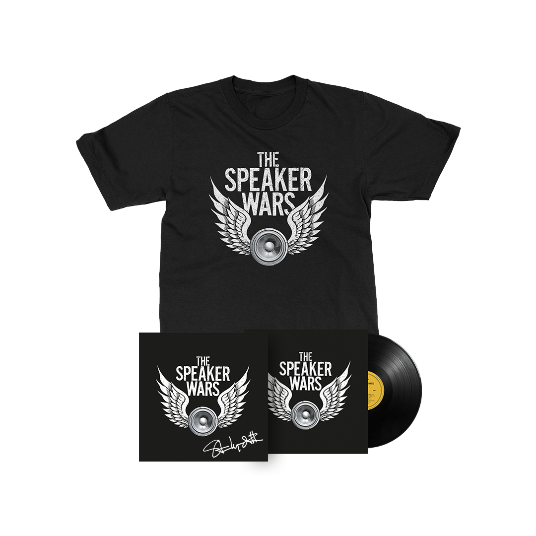 The Speaker Wars - The Speaker Wars - LP, T-Shirt, Art Card (signed)