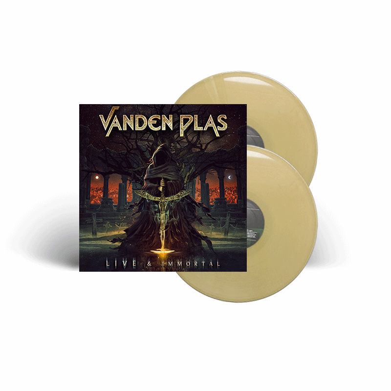 VANDEN PLAS - Live & Immortal - Gold 2xLP