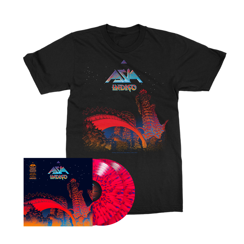 Asia - Indigo - Vinyl Merch Bundle