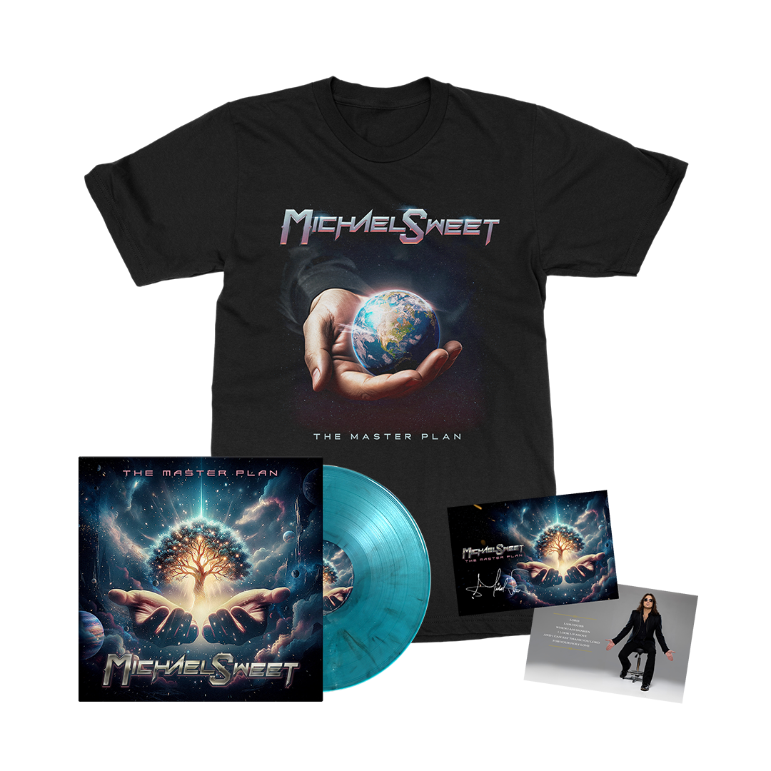 Michael Sweet - The Master Plan - Vinyl Merch Bundle
