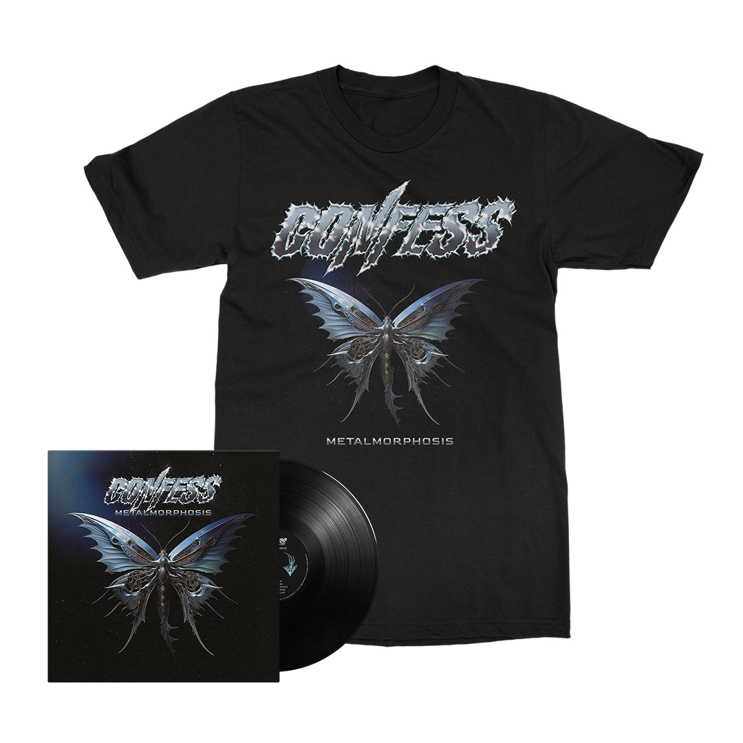 Confess - Metalmorphosis - Vinyl Merch Bundle