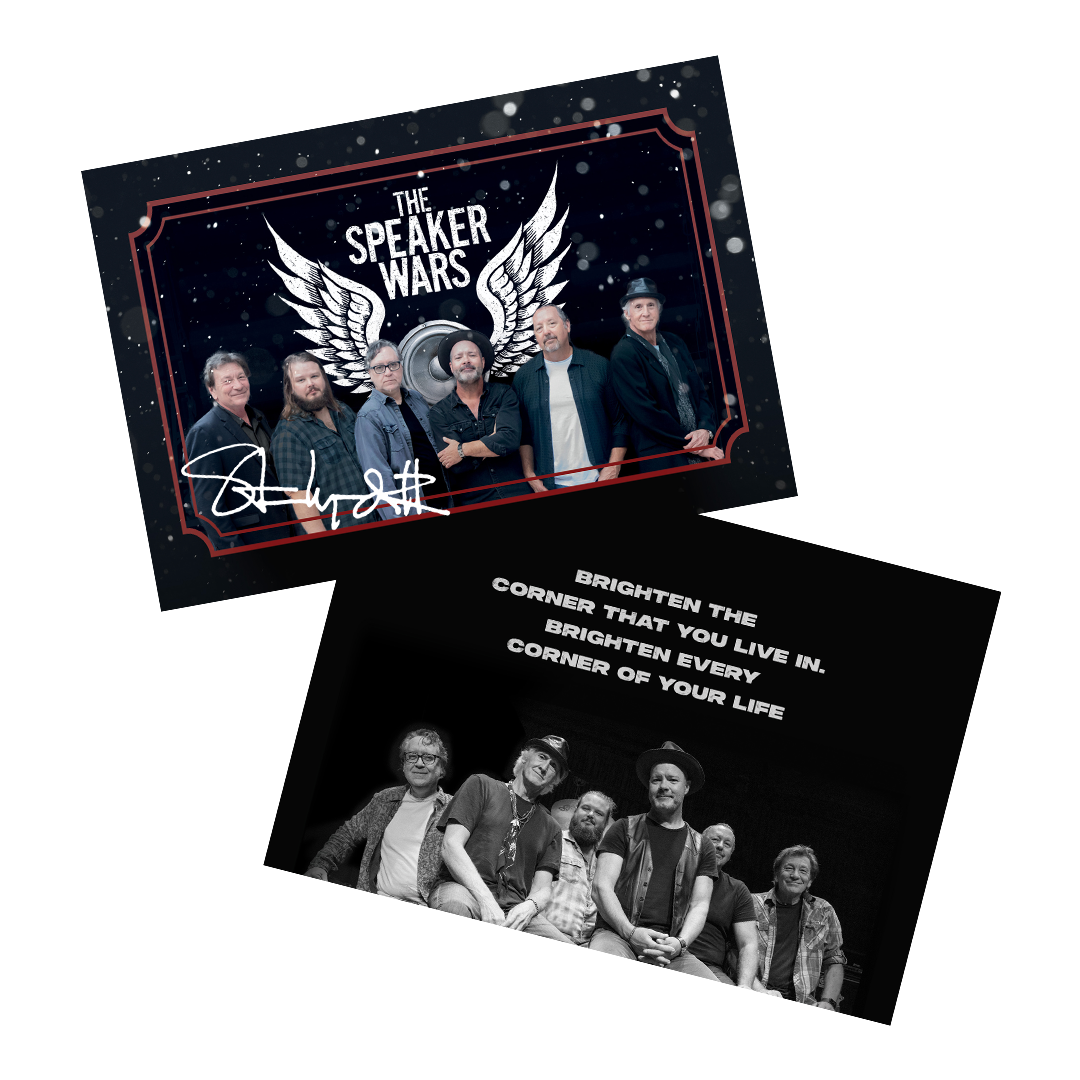 The Speaker Wars - The Speaker Wars - Signed Test Pressing + Signed Christmas Card