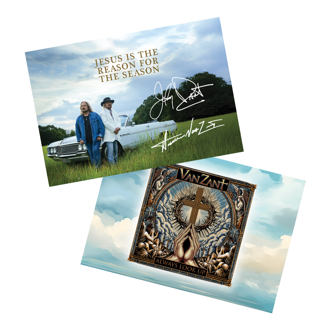 Van Zant - Always Look Up - Gold Vinyl LP + Signed Christmas Card