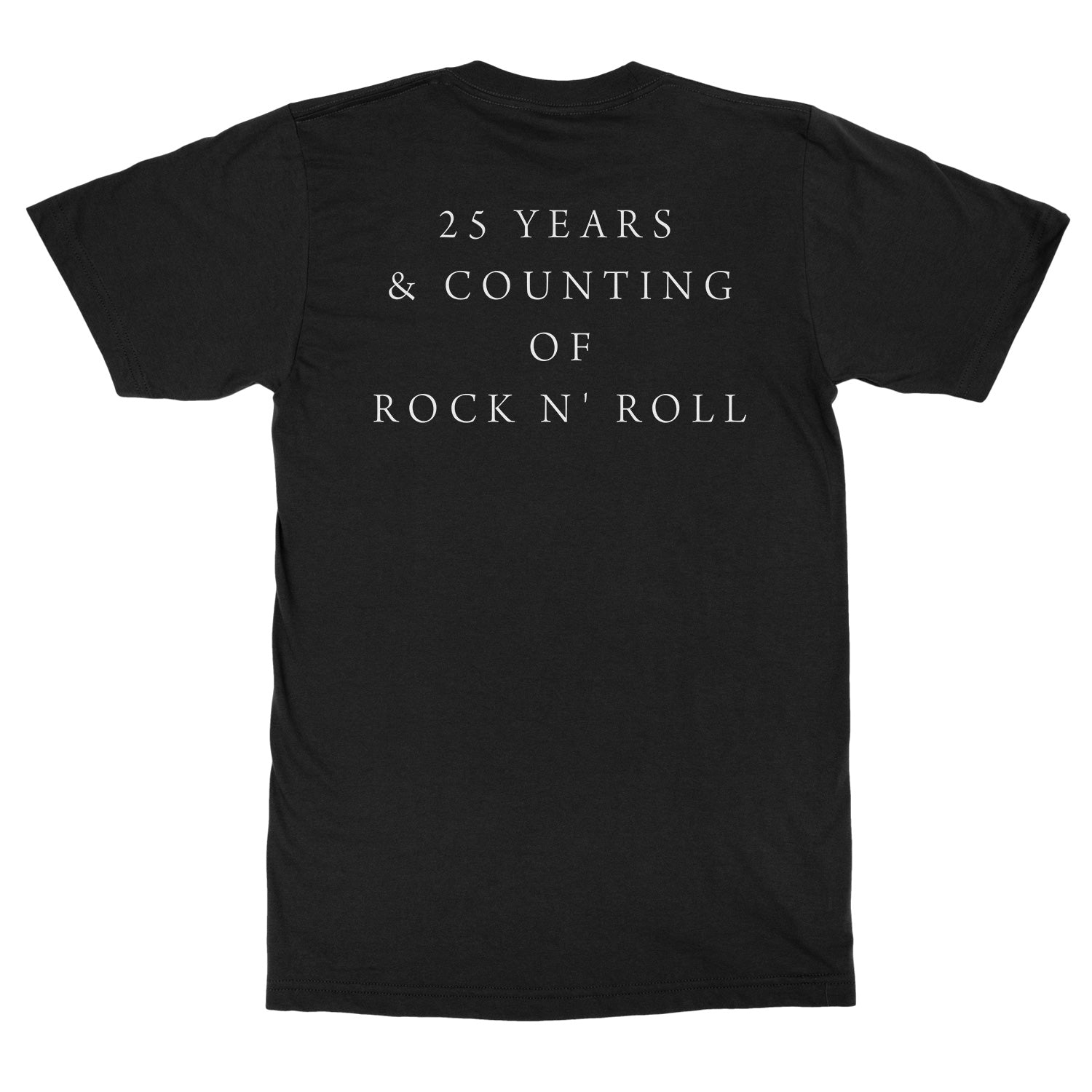 Frontiers Label - Black 25 Years T-Shirt