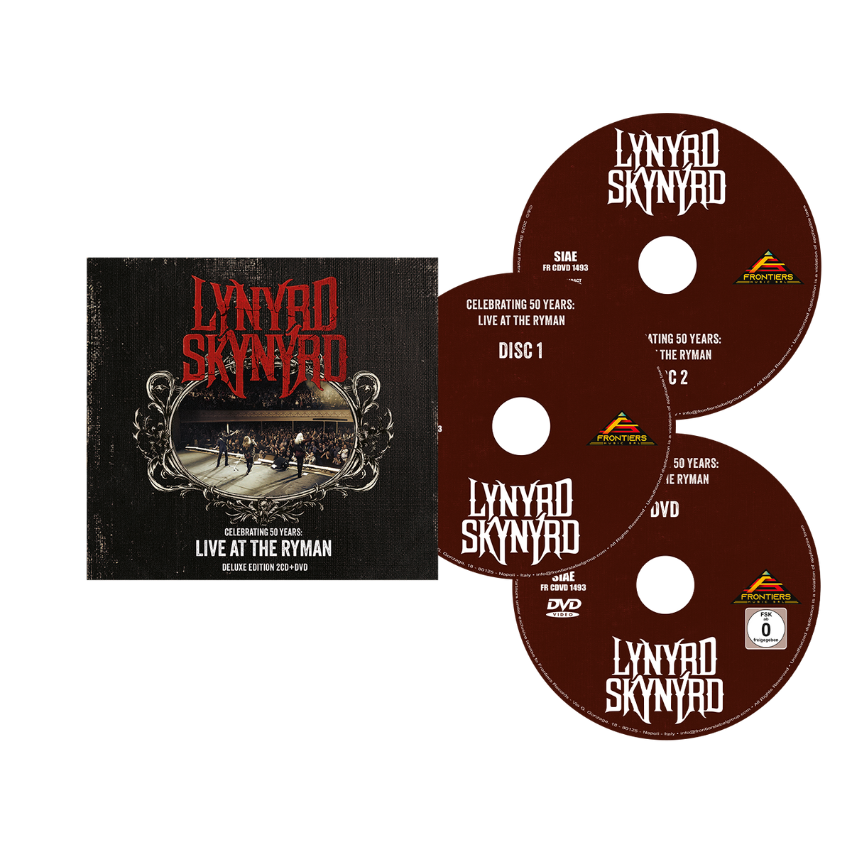 レーナード・スキナード50周年LIVE AT THE RYMAN Lynyrd Skynyrd - Celebrating 50 Years - Live At The Ryman