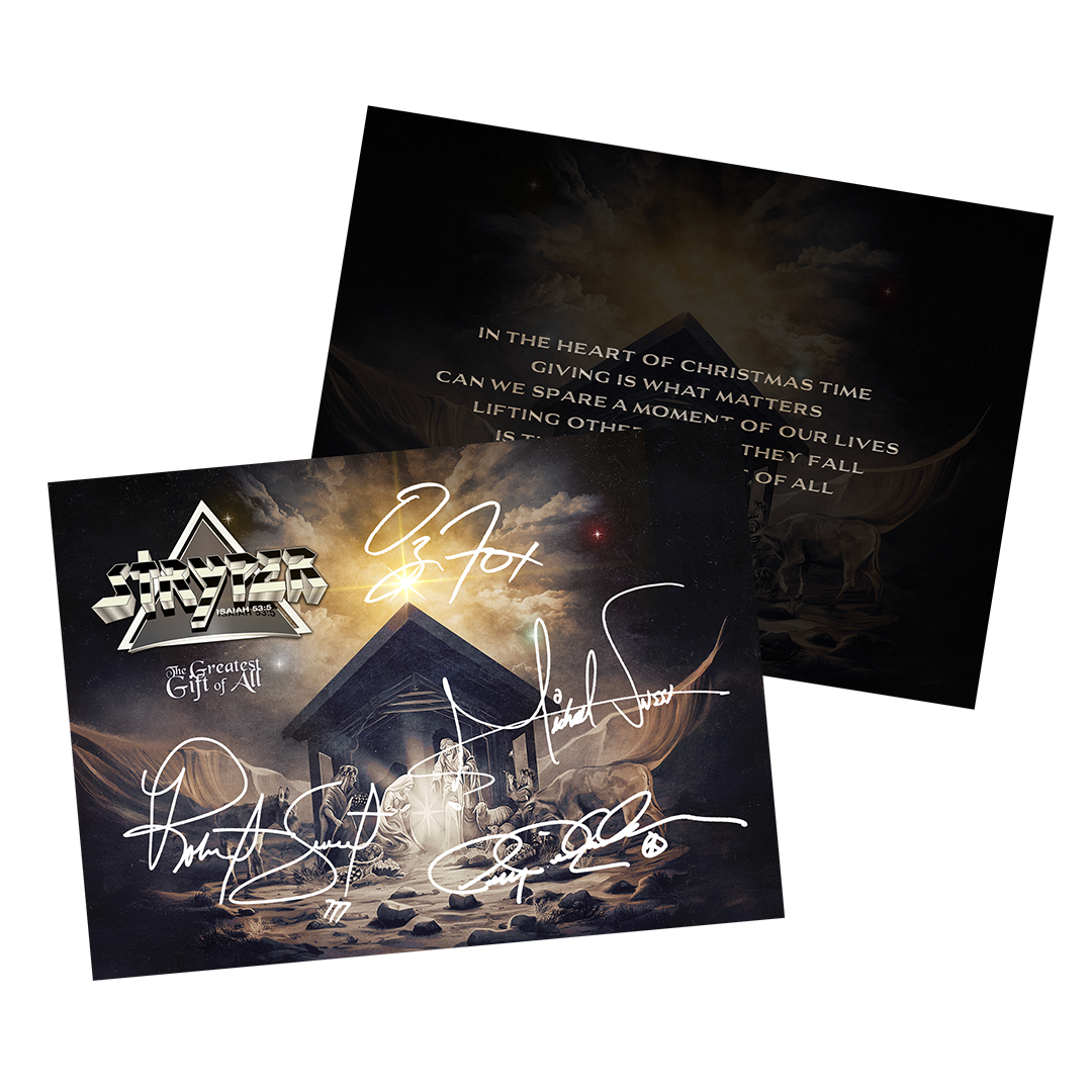 Stryper - Signed Christmas Card - Card