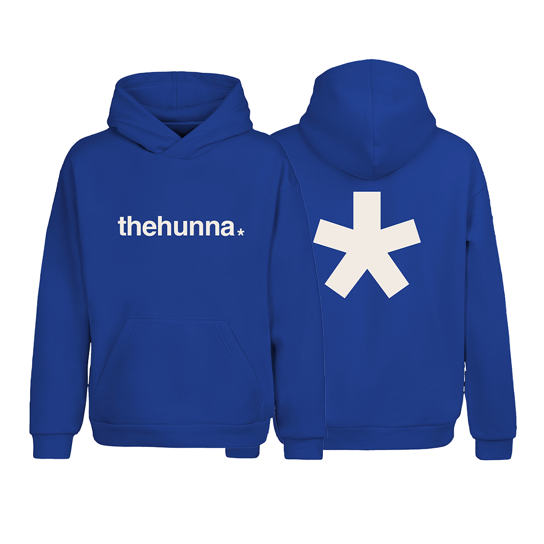 The Hunna - blue transitions - Pullover Hoodie