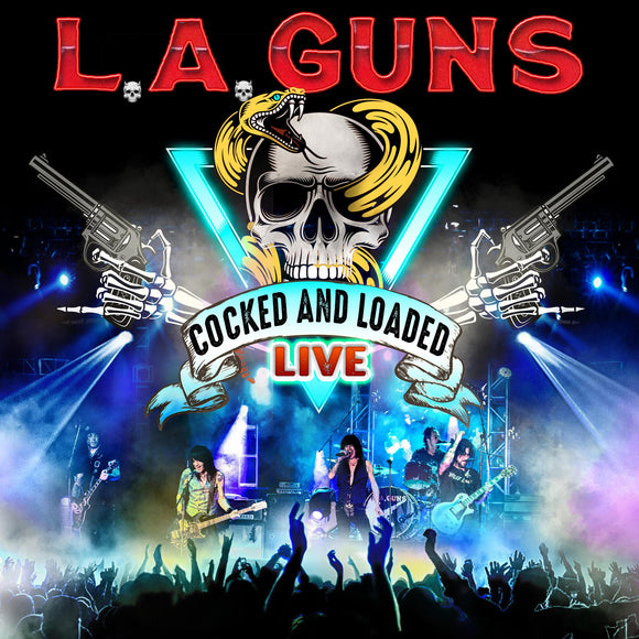 L.A. GUNS - Cocked & Loaded Live - CD