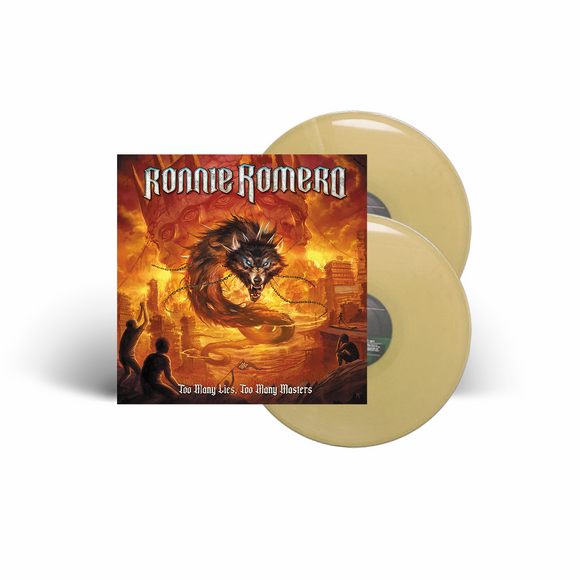 Ronnie Romero - Too Many Lies, Too Many Masters - Gold Vinyl 2xLP
