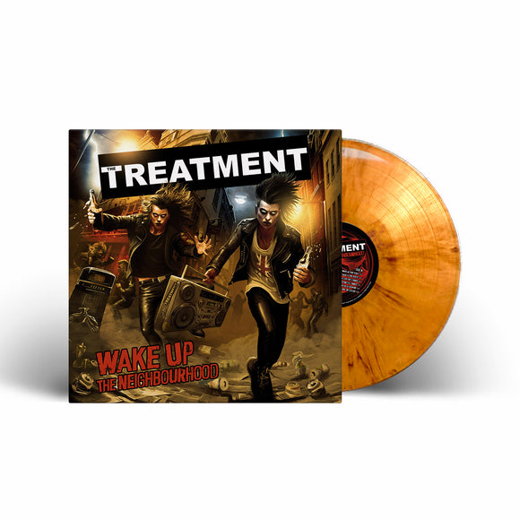 The Treatment - Wake Up The Neighbourhood - Orange Marble Vinyl LP
