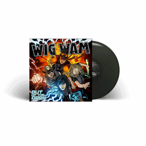 WIG WAM - Out Of The Dark - Black LP